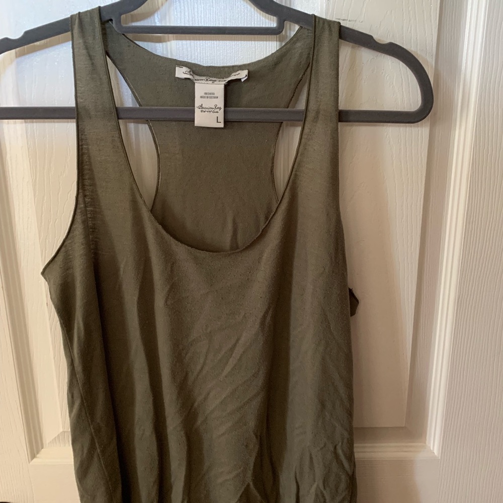 Olive green tank